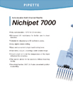 Nichipet 7000 MultiChannel Digital Pipette