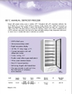 Power Scientific  -20 ° Manual Defrost Freezer